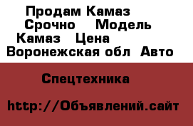 Продам Камаз 55111 Срочно! › Модель ­ Камаз › Цена ­ 250 000 - Воронежская обл. Авто » Спецтехника   